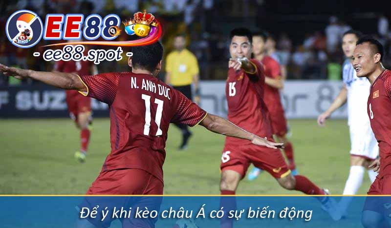 Để ý khi kèo châu Á có sự biến động